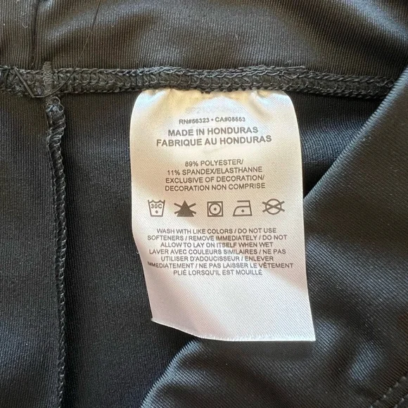 Nike Spandex Black Shorts Dri-FIT Women's XS NWT Running Volleyball Compression - Picture 4 of 5